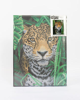 DIAMOND DOTZ ADULTS CANVA JAGUAR JUNGLE
 2