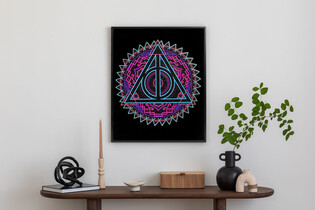 DIAMOND DOTZ ADULTS "DEATHLY HALLOWS"
 3