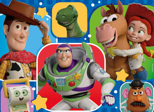 DISNEY PUZZLE DF M-PLUS 48 TOY STORY 5 3