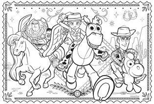 DISNEY PUZZLE DF PLUS 60 TOY STORY 5 4