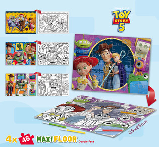 DISNEY PUZZLE DF MAXIFLOOR 4 X 48 TOY STORY 5 2