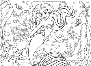 LISCIANI DISNEY PUZZLE DF M-PLUS 48 ARIEL 3