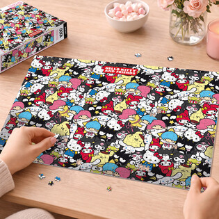 LISCIANI PUZZLE ADULTS HELLO KITTY 1000 ELEMENTÓW. 5