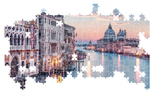LISCIANI PUZZLE ADULTS MOST RIALTO W WENECJI 500 ELEMENTÓW 5
