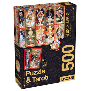 LISCIANI PUZZLE ADULTS I KARTY TAROTA ANIMA 500 ELEMENTÓW