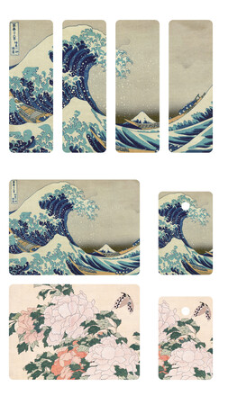 LISCIANI PUZZLE ADULTS I ZESTAW PODARUNKOWY FALA HOKUSAI 500 ELEMENTÓW 3