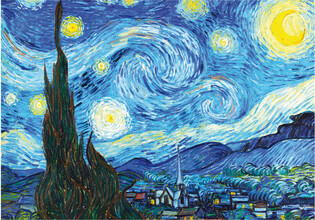 LISCIANI PUZZLE ADULTS I ZESTAW PODARUNKOWY VAN GOGH 500 ELEMENTÓW 2