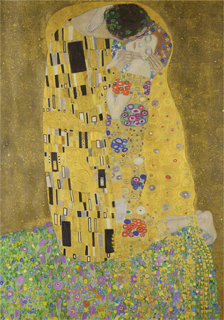 LISCIANI PUZZLE ADULTS I ZESTAW PODARUNKOWY KLIMT 500 ELEMENTÓW 2