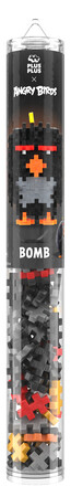 PLUS-PLUS TUBA ANGRY BIRDS BOMBA - 110 ELEMENTÓW