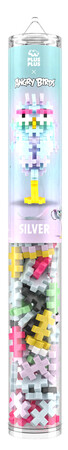 PLUS-PLUS TUBA ANGRY BIRDS SILVER - 110 ELEMENTÓW