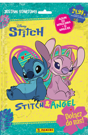 PANINI STITCH I ANGEL KOLEKCJA NAKLEJKOWA ZESTAW STARTOWY