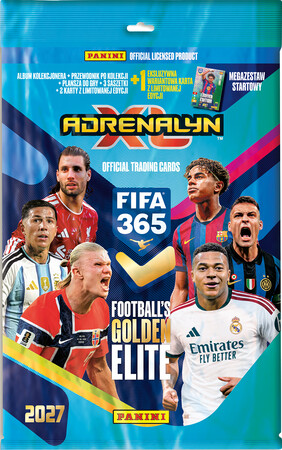 PANINI FIFA 365 ADRENALYN XL 2027 MEGAZESTAW STARTOWY