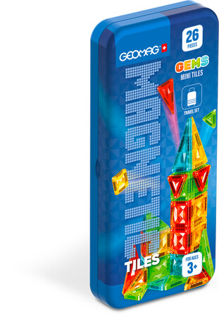 GEOMAG MAGNETIC TILES MINI TRAVEL
