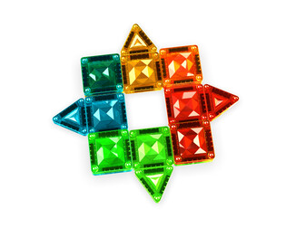 GEOMAG MAGNETIC TILES MINI TRAVEL 6