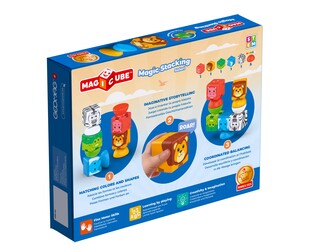 GEOMAG MAGICUBE BLOCKS STACKING SAFARI 10 2