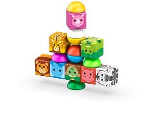 GEOMAG MAGICUBE BLOCKS STACKING SAFARI 16 5