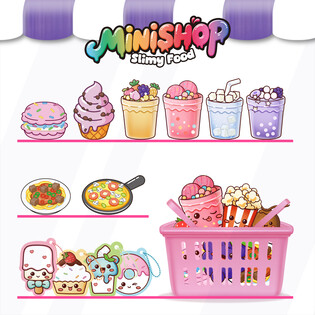 CUBIC FUN MINISKLEP ZE SLIMAMI 5