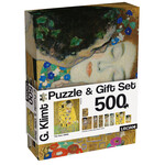 LISCIANI PUZZLE ADULTS I ZESTAW PODARUNKOWY KLIMT 500 ELEMENTÓW